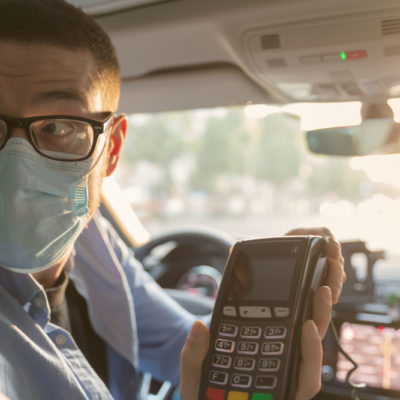taxi credit card machines