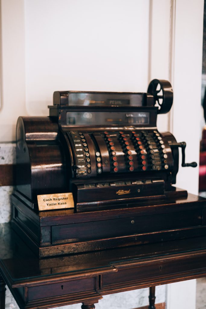 traditional cash register