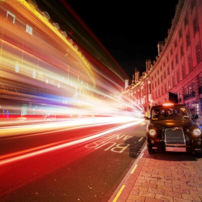 Taxi Drivers And Card Machines